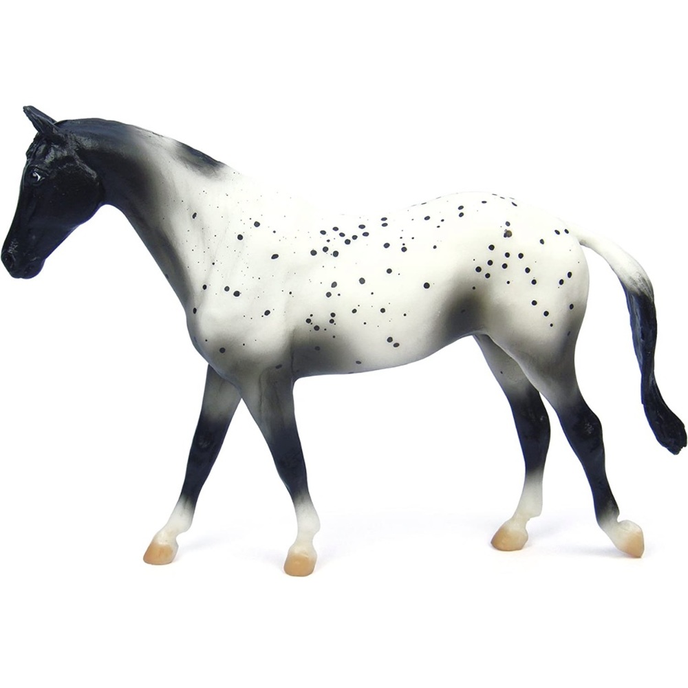 Breyer Classics Black Semi-Leopard Appaloosa Horse Toy NO BOX MINT CONDITION
